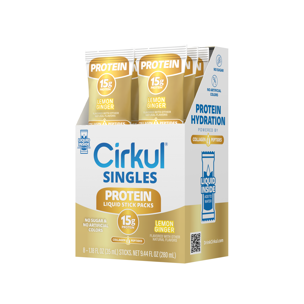 Protein Lemon Ginger 6-Pack