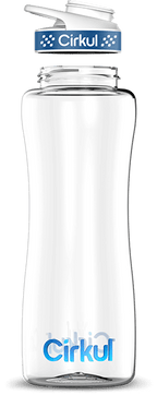 Custom 32oz. Plastic Bottle & Comfort Grip Lid