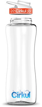 Custom 32oz. Plastic Bottle & Comfort Grip Lid