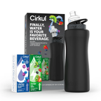 Starter Kit: 32oz. Stainless Steel Bottle, Lid, & Cartridges